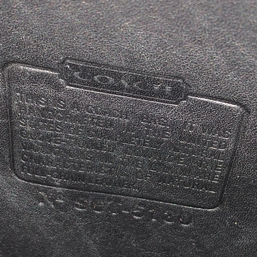 Vintage coach station bag (strap not original) - Picture 3 of 9